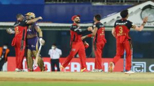IPL 2021, RCB v KKR : बेंगलोर ने कोलकाता को 38 रनों से हराकर लगाई जीत की हैट्रिक