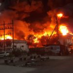 BIG BREAKING VIDEO : रायपुर में एक बार फिर लगी फैक्टरी में भीषण आग