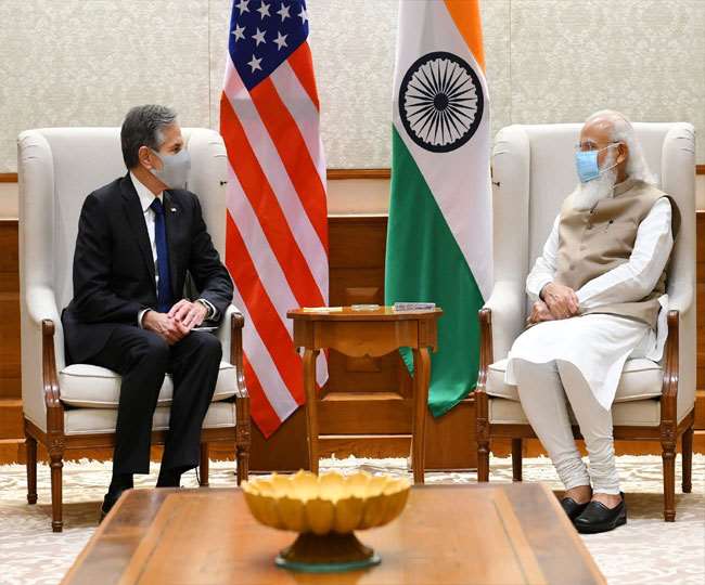 अमेरिकी विदेश मंत्री एंटनी ब्लिंकन ने पीएम मोदी से की मुलाकात, जानिए किन मुद्दों पर हुई चर्चा