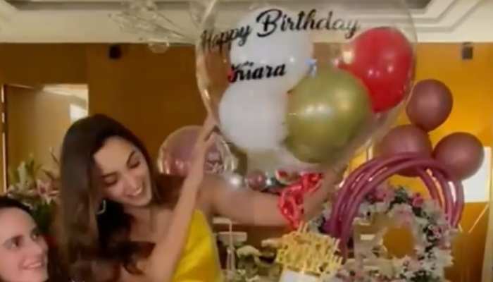 Kiara Advani ने Birthday में किया धमाल, शेयर किया लेटनाइट पार्टी का INSIDE VIDEO