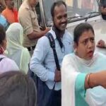 BHILAI NEWS : दबंग महिला का वीडियो वायरल, पुलिस के सामने बोली गाड़ दूंगी