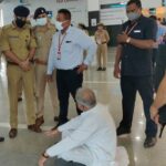 मुख्यमंत्री भूपेश बघेल ने एयरपोर्ट से किया प्रेस कॉन्फ्रेंस
