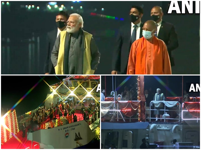 VIDEO : गंगा आरती में शामिल हुए PM मोदी, आज वाराणसी में मनाई जा रही रही है शिव ​दीपावली