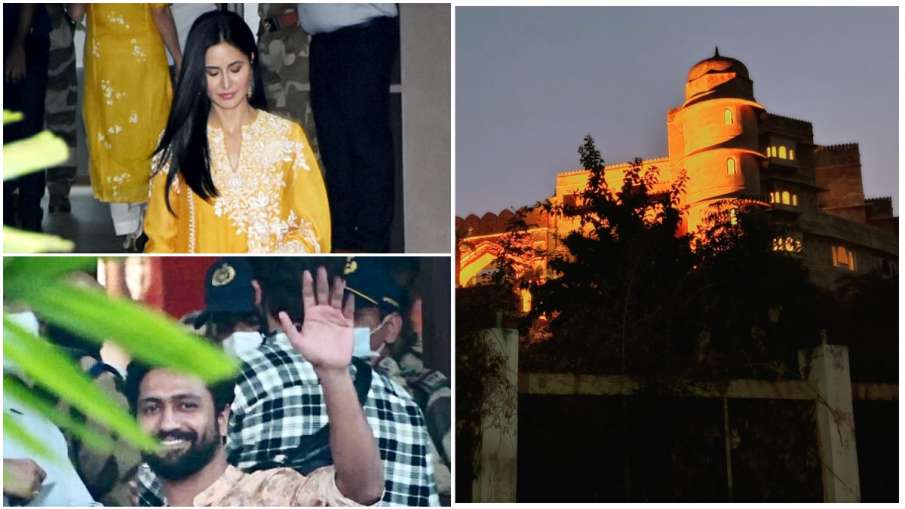 PHOTOS: शादी करने के लिए राजस्थान रवाना हुए दूल्हे राजा विक्की कौशल और दुल्हन कैटरीना कैफ