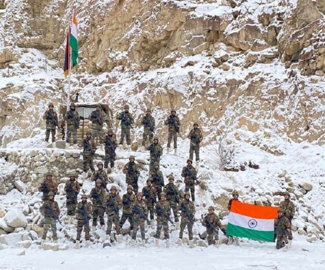 The Indian Army hoisted the tricolor in the Galvan Valley on the New Year, a befitting reply to the nefarious acts of the dragon