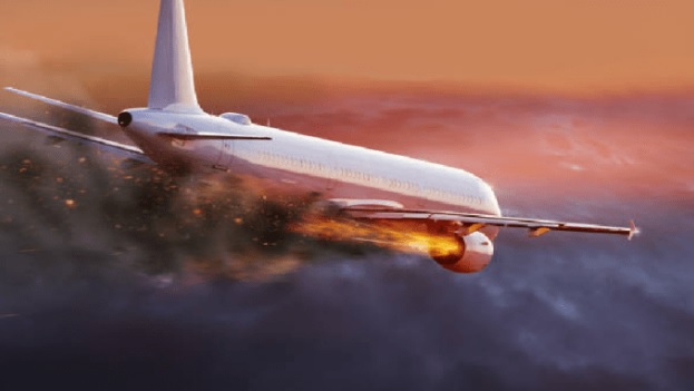 BIG BREAKING : पहा़ड़ से टकराया विमान, लगी भीषण आग, 133 लोग थे सवार