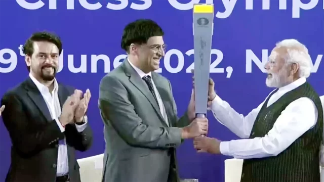 Chess Olympiad: शतरंज ओलंपियाड की मशाल रिले का आयोजन, प्रधानमंत्री मोदी ने दिखाई हरी झंडी