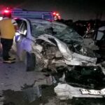 CG ACCIDENT NEWS : छत्तीसगढ़ में दर्दनाक हादसा, खड़ी ट्रक से टकराई तेज रफ्तार कार, चार लोगों की मौत, एक गंभीर 