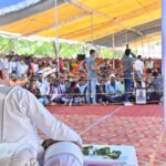 मूसलाधार बारिश के बावजूद कम नहीं हुआ ग्रामीणों का उत्साह, जारी रहा मुख्यमंत्री का भेंट-मुलाकात कार्यक्रम