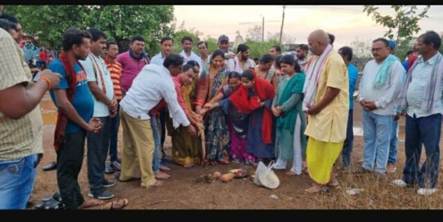 धरसींवा विधायक अनिता योगेंद्र शर्मा ने 3 करोड़ के निर्माण कार्यों का किया भूमिपूजन