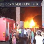 BIG NEWS : कंटेनर डिपो में आग लगने से 33 लोगों की मौत, 450 से ज्यादा लोग घायल