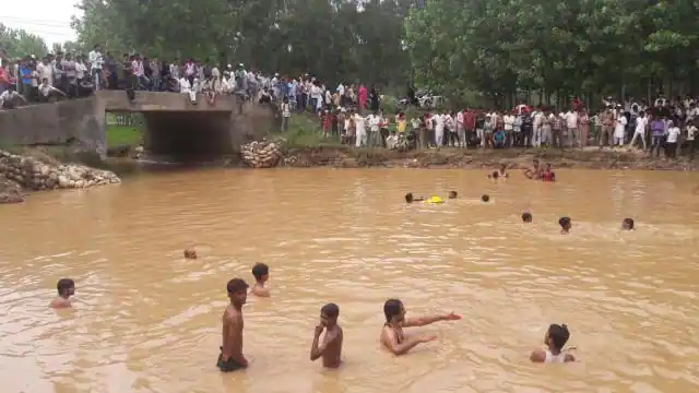तालाब में डूबने से दादी सहित 2 बच्चों की मौत, मशरूम लेने घर से निकले थे तीनों, परिवार में पसरा मातम
