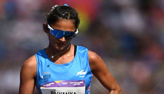 BREAKING NEWS : CWG में प्रियंका गोस्वामी ने रचा इतिहास, महिला 10 हजार मीटर  रेस-वॉक में जीता सिल्वर मेडल
