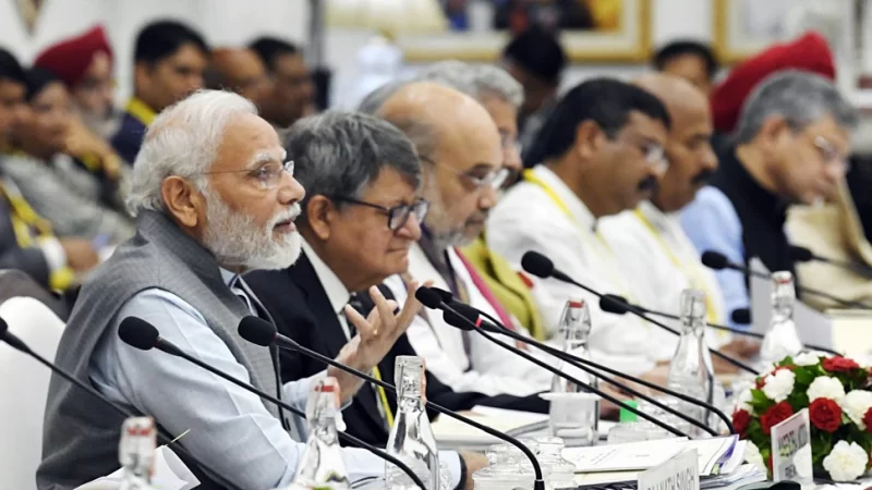 NITI Aayog: नीति आयोग की बैठक में 2047 के विजन पर चर्चा, PM मोदी का इन मुद्दों पर रहा जोर