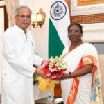 BREAKING NEWS : मुख्यमंत्री भूपेश बघेल ने राष्ट्रपति द्रौपदी मुर्मू और प्रधानमंत्री नरेंद्र मोदी से की सौजन्य मुलाकात
