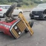 Viral Video : मर्सिडीज और ट्रैक्टर की आमने-सामने भीषण टक्कर, दो हिस्सों में टूटा ट्रैक्टर, देखें वायरल वीडियो