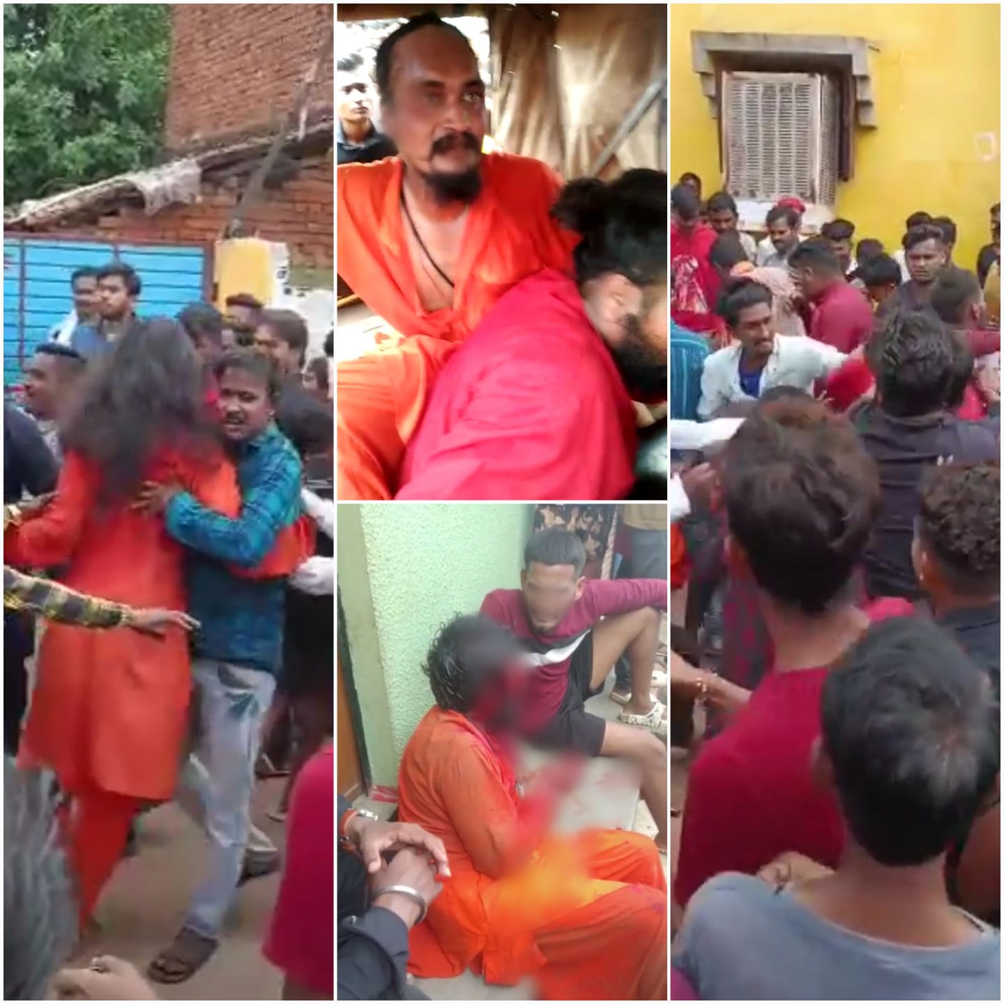 CG VIDEO : छत्तीसगढ़ में यहाँ बच्चा चोरी के शक में तीन साधुओं की बेरहमी से पिटाई, मामला दर्ज, देखें दिल दहला देने वाला विडियो 