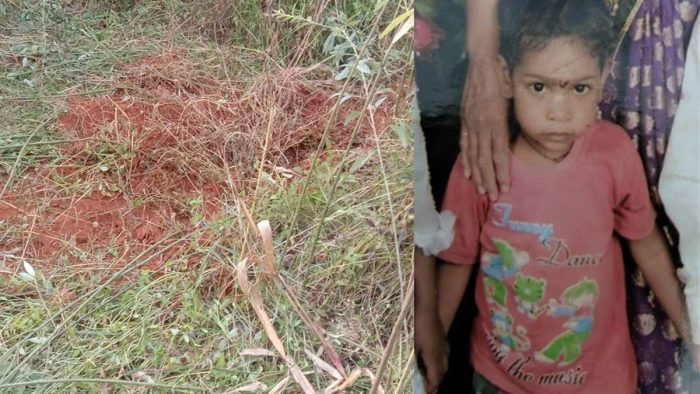 CG Crime News: 6-year-old kidnapped and murdered, killed and buried 100 meters away from home, police engaged in investigation