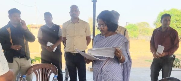 SAKTI NEWS : कलेक्टर नूपुर राशि पन्ना ने किया धान उपार्जन केंद्र का निरीक्षण