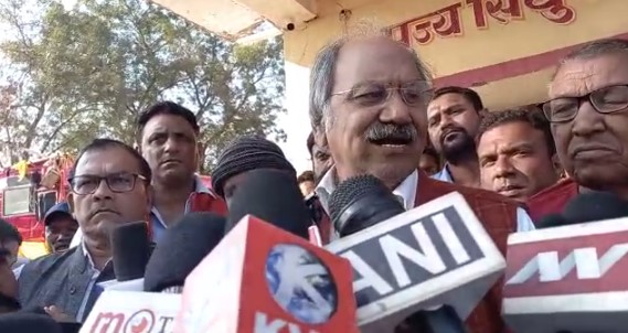 CG Byelection: Jharkhand police arrives to arrest BJP candidate Brahmanand, Brijmohan Agarwal says - collusion of Chhattisgarh and Jharkhand government