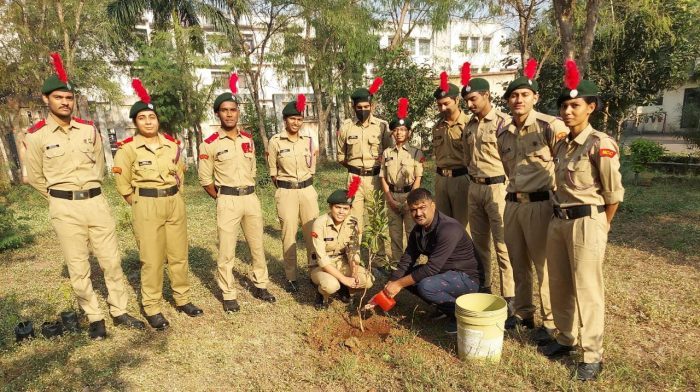 Raipur News: NCC Day celebrated in NIT of the capital, cleanliness campaign organized