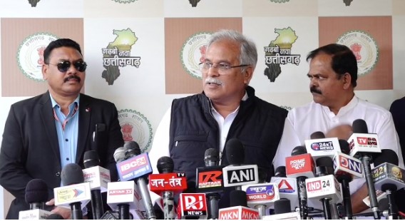 CG News: CM Baghel left for Bilaspur, said - BJP is anti-farmer from the beginning