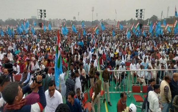 RAIPUR BIG NEWS : कांग्रेस की जन अधिकार महारैली में उमड़ी भारी भीड़, मंत्री रविंद्र चौबे, बोले- हक लेकर रहेंगे, राजभवन और दिल्ली में बैठे लोग देख लें