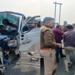 Accident: Violent collision between high speed bike and pickup, two killed, condition of 4 critical