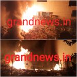 RAIPUR BREAKING : राजधानी के न्यू राजेन्द्रनगर के झोपड़ी में लगी भीषण आग, मौके पर दमकल विभाग, देखें वीडियो