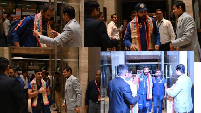 IND Vs NZ ODI in Raipur: Players were welcomed by wearing state robes, see photos