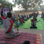 CG NEWS : Five day free yoga therapy camp in Rajankata concluded under the guidance of Dr. Sangeeta Kaushik
