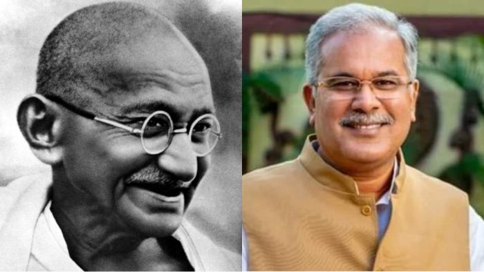 Death anniversary of Mahatma Gandhi: CM Baghel paid tribute to Father of the Nation Mahatma Gandhi on his death anniversary, paid tribute to the immortal fighters on Martyr's Day
