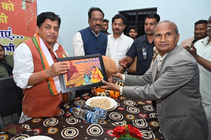 CG NEWS : Minister Shiv Dahria inaugurated Maa Karma community building in Semaria