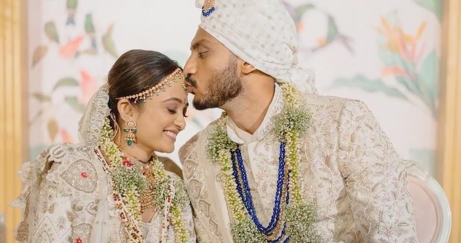 Axar Patel And Meha Wedding: Akshar's Meha .., watch Varmala's viral video