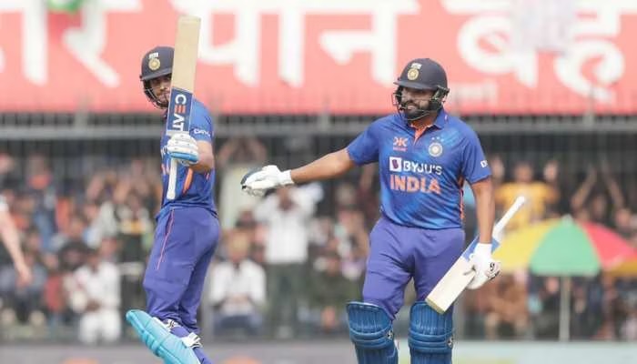 IND vs NZ 3rd ODI: Rohit and Gill's brilliant century, India gave New Zealand a mammoth target of 386 runs