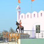 RAIPUR NEWS: CM Baghel unveiled the stone statue of Veer Shiromani Chhatrapati Shivaji Maharaj in Parasarai, said - his bravery and personality inspires people