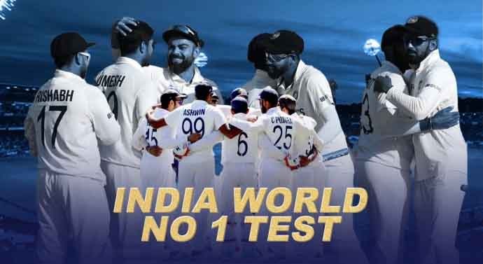 IND vs AUS Test Series: Team India became number-1 in Tests as well, snatched the kingdom by defeating 3 Australia
