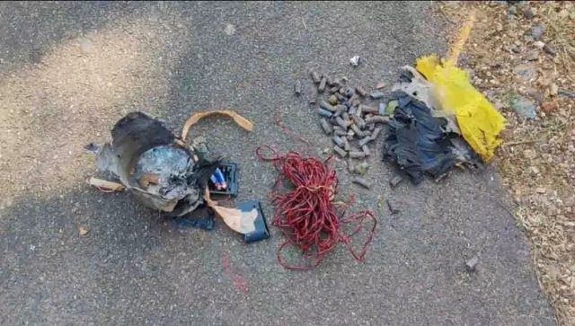 CG News : CRPF jawans destroyed 3 kg IED bomb during search