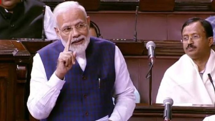 PM Modi in Rajya Sabha: PM Modi's attack on the opposition creating ruckus in Parliament, said- 'The more mud you throw, the more the lotus will bloom'