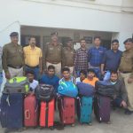 RAIPUR CRIME: Big action of GRP crime, 6 accused arrested with 104 kg of hemp, were being smuggled from Odisha to Raipur