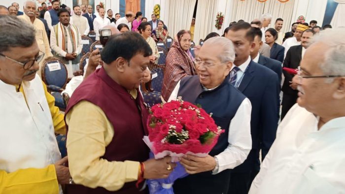 RAIPUR NEWS: Biswabhushan Harichandan took oath as the Governor of Chhattisgarh, BJP State President and Leader of Opposition congratulated
