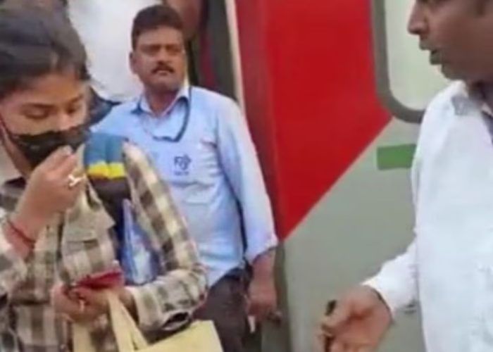 VIRAL VIDEO: TT misbehaves with woman in train, Railway suspends after video goes viral
