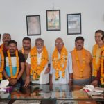 BHILAI NEWS : खुर्सीपार मंडल में नियुक्त के बाद जिलाध्यक्ष से मिले पदाधिकारी, संगठन का आभार