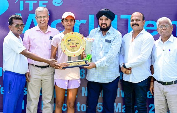 BHILAI NEWS : आईटीएफ वल्र्ड टेनिस टूर जे-30 टूर्नामेंट के विजेता बने विहान और प्रिशा
