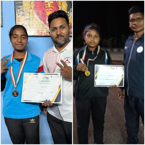 RAIPUR NEWS : तीरंदाजी खेल प्रतियोगिता रायपुर में बिलासपुर खेल अकादमी की बालिका ने जीता गोल्ड