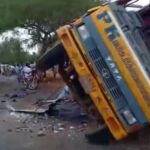 Big Accident: Horrific accident, high speed bus collided with truck, three women died, many injured