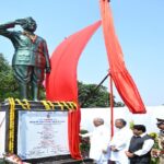 RAIPUR NEWS: CM Baghel unveiled the statue of Subhash Chandra Bose in the State Police Academy, the academy was named after Netaji