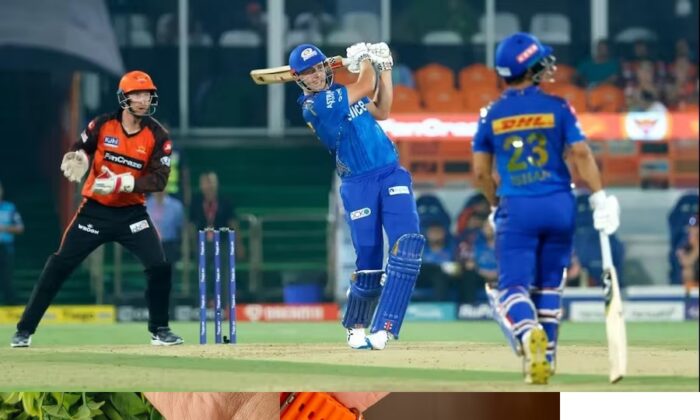 MI vs SRH, IPL 2023: Mumbai set a target of 193 in front of Hyderabad, Cameron Green played a stormy inning of 64 runs