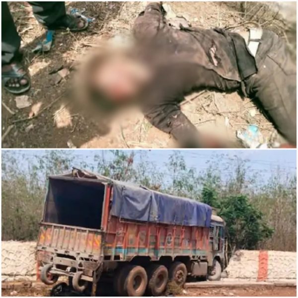 CG ACCIDENT NEWS : तेज रफ्तार ट्रक ने बाइक सवारों को मारी जोरदार टक्कर, युवक की मौत, महिला की हालत गंभीर 