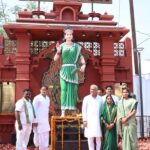 RAIPUR NEWS : रायपुर पश्चिम विधानसभा क्षेत्र में भेंट-मुलाक़ात के दौरान पहुँचे मुख्यमंत्री बघेल,  छतीसगढ़ महतारी की आदमकद प्रतिमा का किया अनावरण 